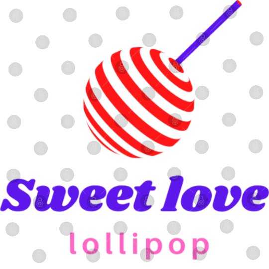 Sweet love -lollipop Digital Files