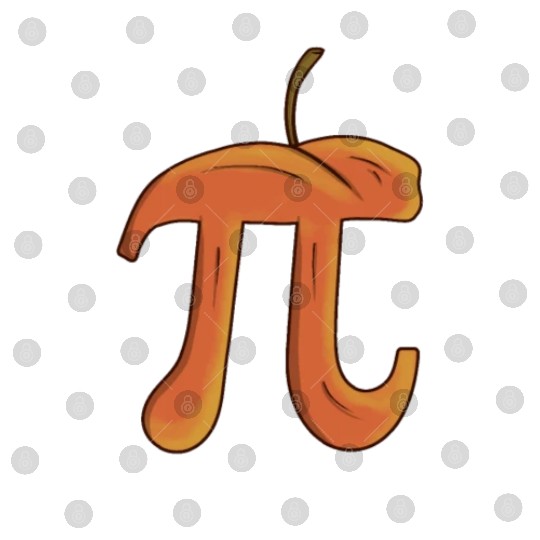Peach Pi - Funny Pi Day Math Teacher Digital Files