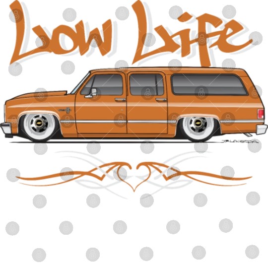 low life Burnt Orange Digital Files