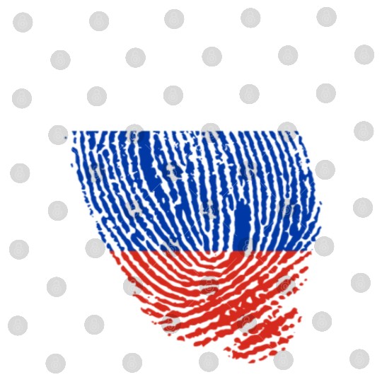 Russian flag fingerprints Digital Files