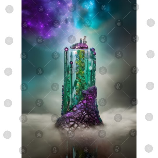 Cosmic Gemstone and Glass \|/ Universe Digital Files