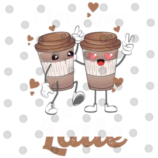I Love You A Latte Digital Files