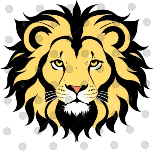 Royal Cartoon Lion - King of the Jungle 9 Digital Files