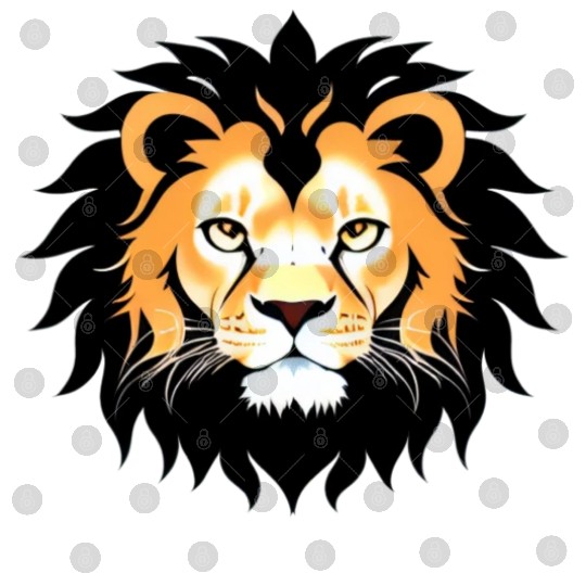 Royal Cartoon Lion - King of the Jungle 14 Digital Files