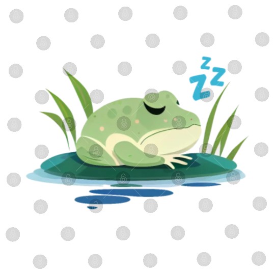 Cute Frog Sleepshirt Nightwear Nightshirt Sleep Digital Files