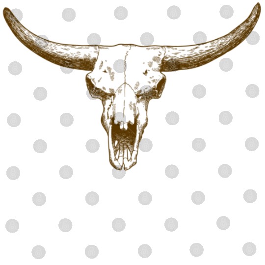 bull skull Digital Files