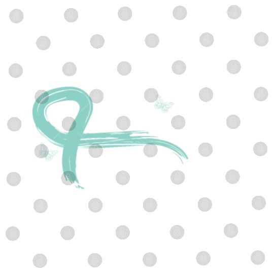 I Wear Teal For My Grandma Cervical Cancer Digital Files