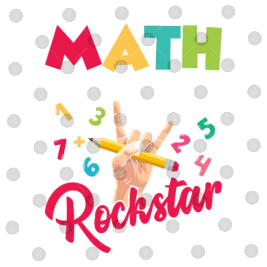 Math Teacher Summer Edition Education School Digital Files