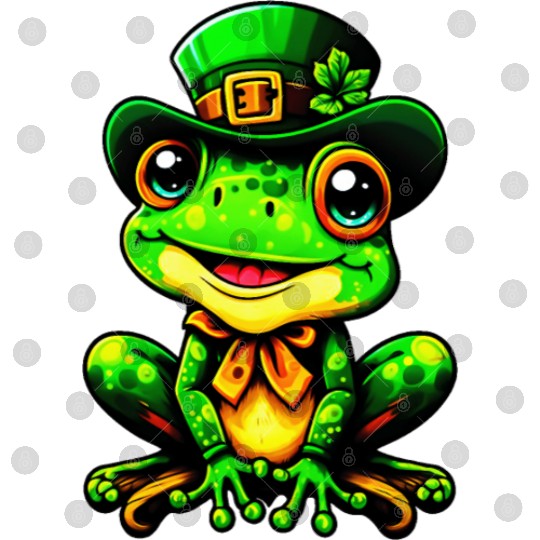 The Magical St. Patrick's Day Frog Digital Files