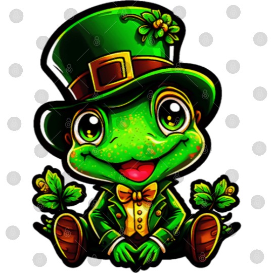 Frog Spells On St. Patrick's Day Digital Files