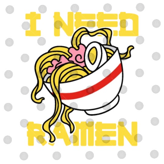 I Need Ramen Digital Files
