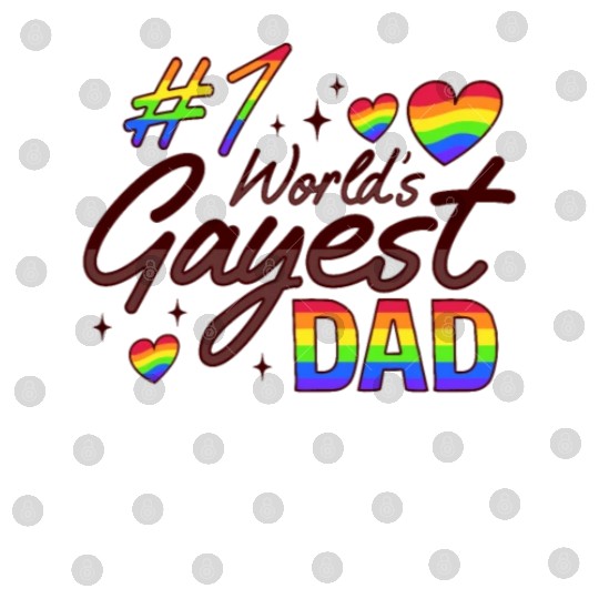 Gay Dad Pride LGBTQ Father Design for a Pride Digital Files