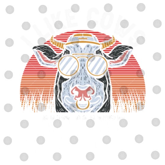 I Like Cows And Maybe 3 People Cow Farm Animals Digital Files