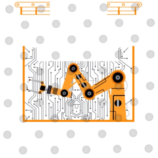 Robot Robotics Engineer Vintage Digital Files