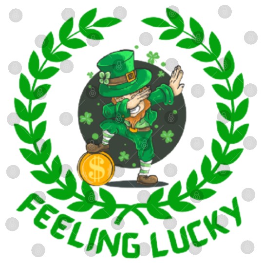 St Patricks day special feeling lucky Digital Files