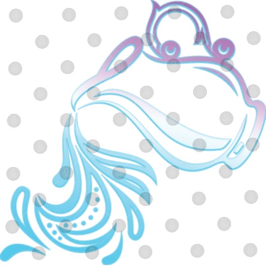 Aquarius Zodiac Air Sign Water Bearer Logo Digital Files