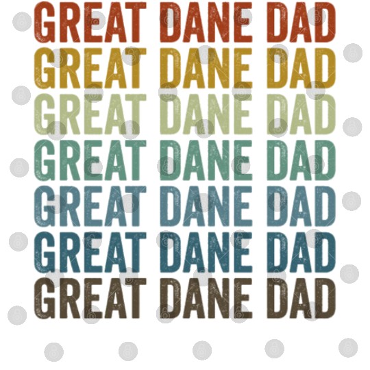 Great Dane Dad Great Dane Dog Lover Dog Dad Digital Files