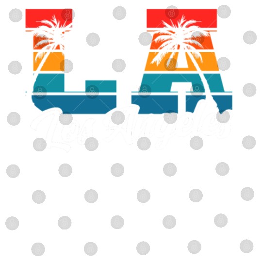 Los Angeles LA California Gift Digital Files