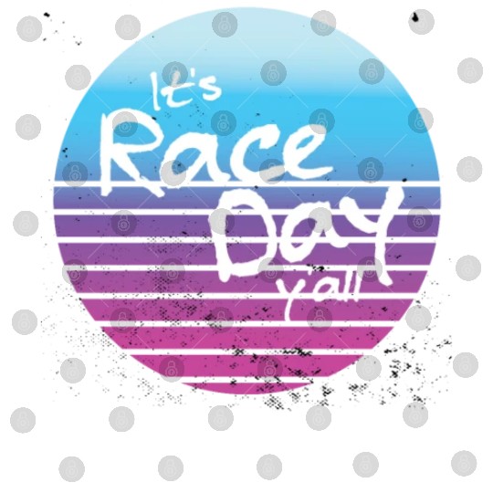 Its Race Day Y'all Retro Motorsports Racing Quote Digital Files