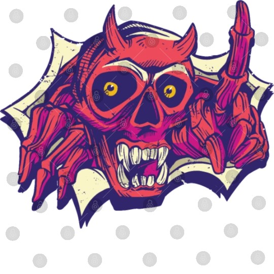 Yellow-eyed scary devil Yellow-eyed scary devil in Digital Files