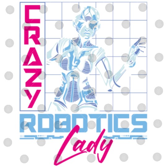 Robot Robotics Engineer Female Digital Files