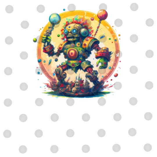 Inca,Maya robot warrior Digital Files