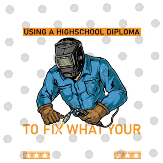 Welder using a high school Digital Files