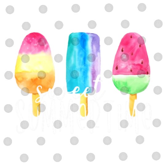 Sweet Summertime Ice Cream Family Vacation Digital Files
