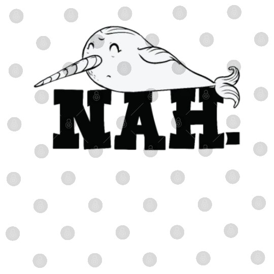 Procrastinating Narwhal Lover Aquatic Animals Digital Files