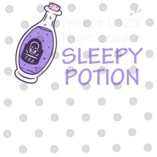 Funny Witch Procrastinating Sleep Potion Pagan Wit Digital Files