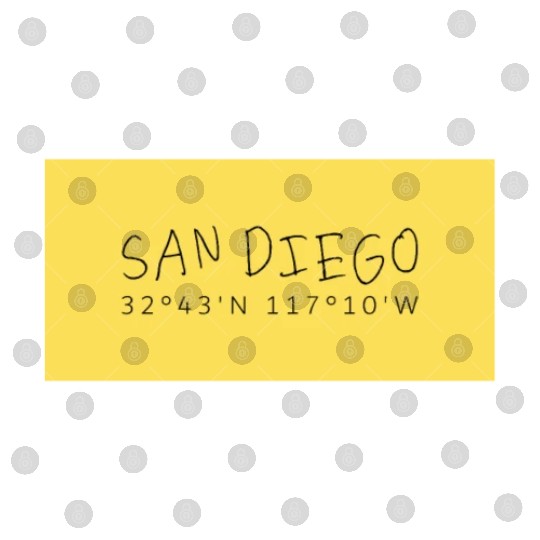 San Diego Coordinate's design Digital Files