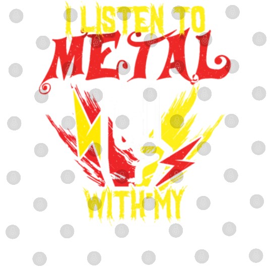 Metal With Sister Metal Kid Music Lover Rocker Digital Files