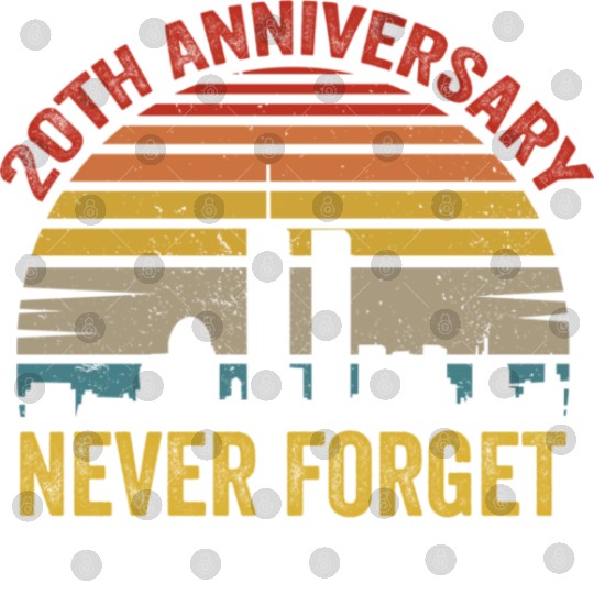 Never Forget 9 11 20th Anniversary Digital Files