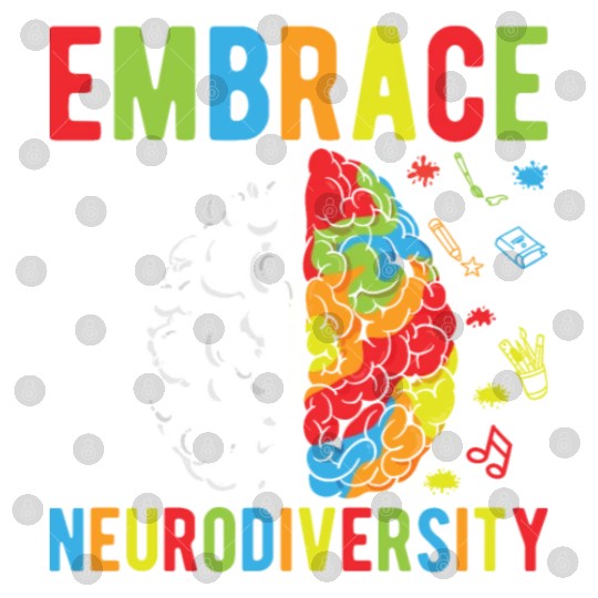 Embrace Neurodiversity For Neurodiversity Awarenes Digital Files