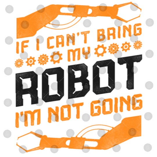 Robot Robotics Engineer Vintage If Digital Files