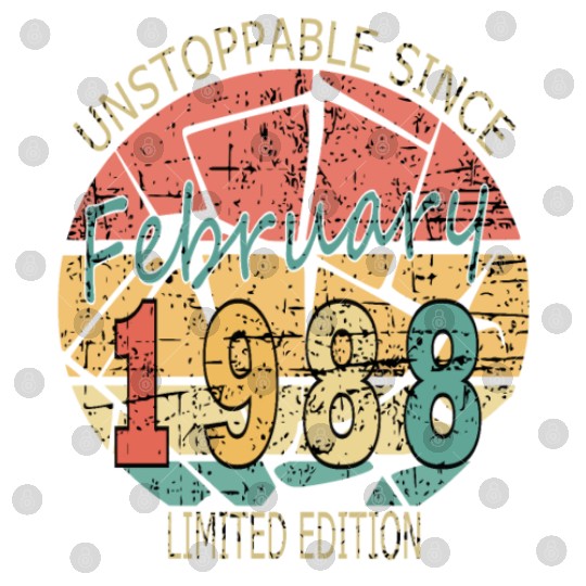 1988 Born Vintage Rose Gift Digital Files