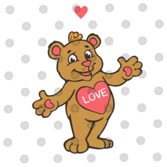 Free Hugs Teddy Bear Digital Files