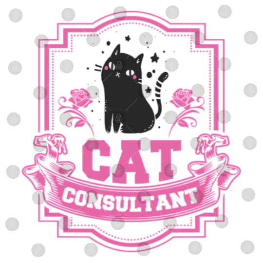 Cat Consultant Crazy Cat Lover Digital Files