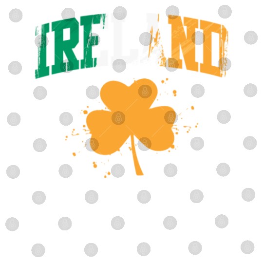 Ireland shamrock Irish St. Patrick's Day Digital Files