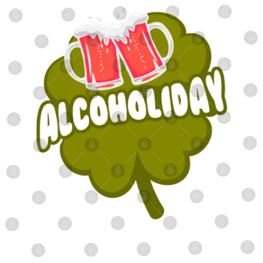 Alcoholiday St Patrick's Day beer Digital Files