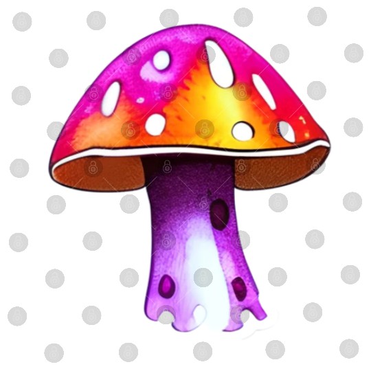 Trippy Psychedelic Rave Trip Mushrooms Goa Digital Files