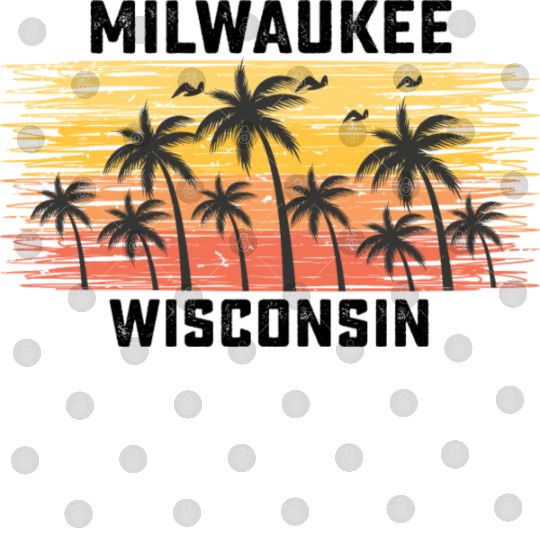 Milwaukee Wisconsin Summer Retro VIntage Vacation Digital Files