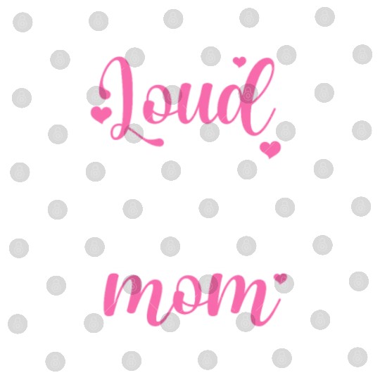 Loud and Proud Cheer Mom Digital Files
