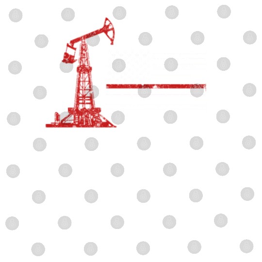 Oilfield Oil Drilling Us Flag Digital Files