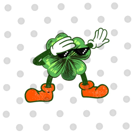 Coolest shamrock St. Patrick's Day Digital Files