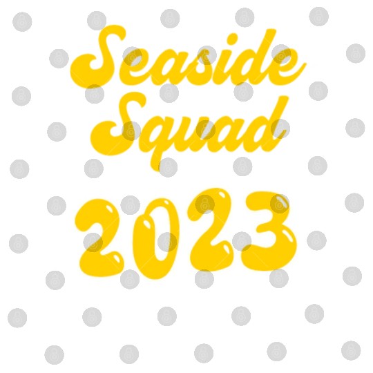 Seaside Squad 2023 Vacation Friends Spring Break Digital Files