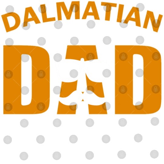 Dalmatian dad for dad dog lover Digital Files