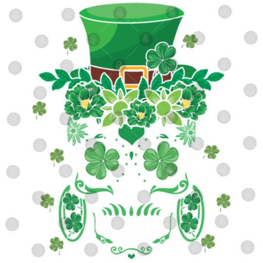 El Dia De Los Muertos Mardi Gras Costume Flower Digital Files