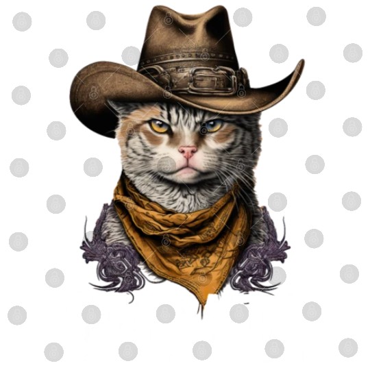 Meowdy Cat Meme Country Meow Howdy Funny Digital Files