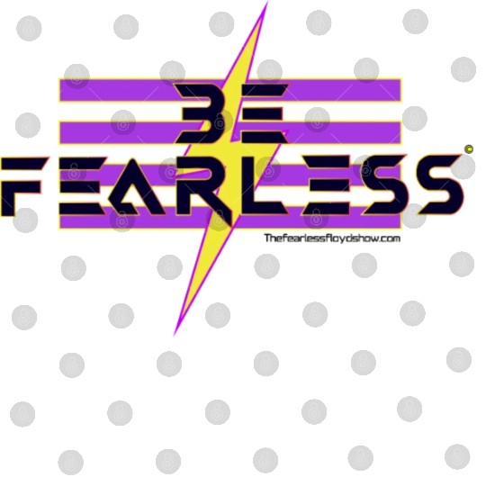Be Fearless Flag w/Bolt (white text) Digital Files